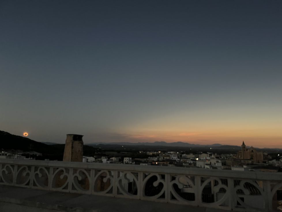Eclipse en Mallorca
