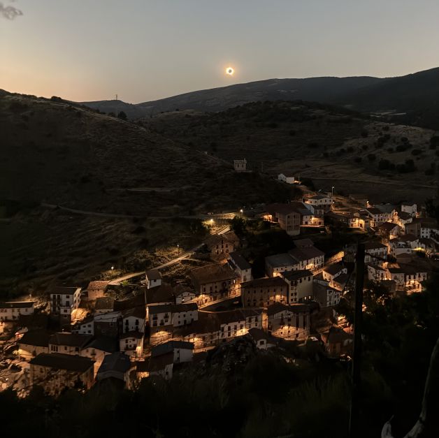 Eclipse total en Ortigosa de Cameros