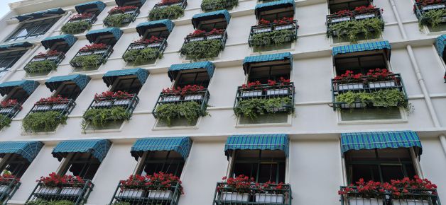 Fachada con buen gusto