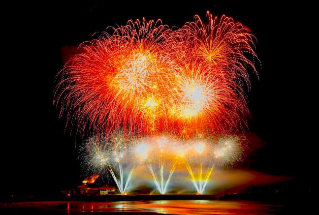 Fuegos Artificiales en Zarautz