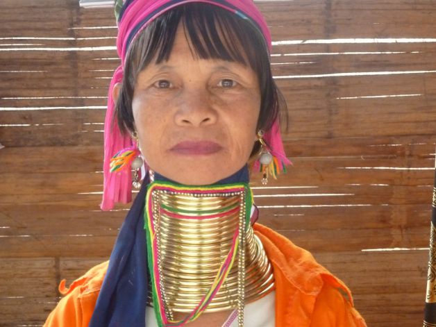 Mujer jirafa. 