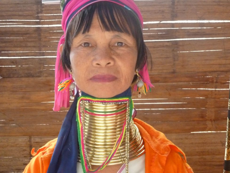 Mujer jirafa. 