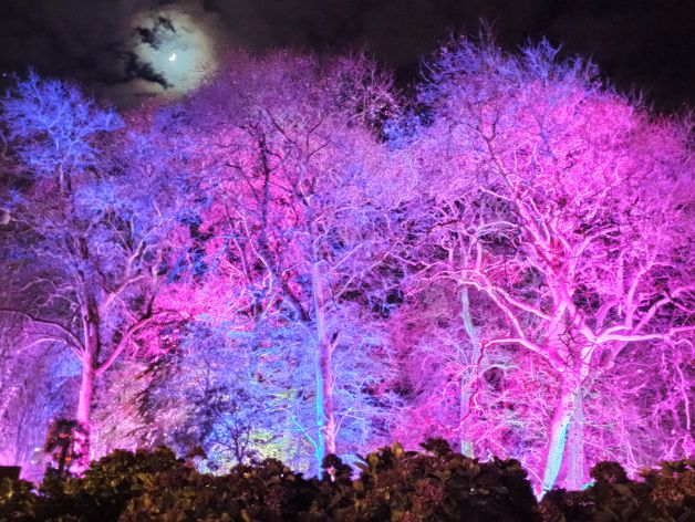 Noche iluminada