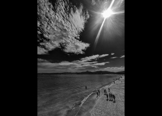 Nubes y claros