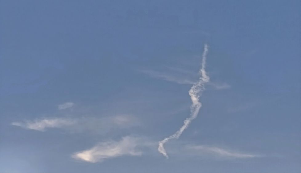 Nubes danzantes.