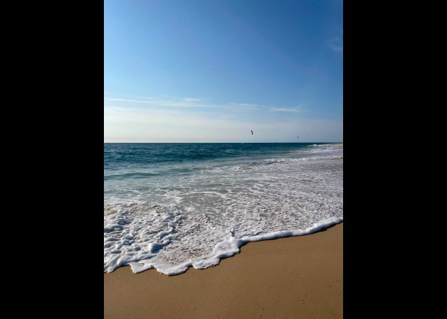 La orilla del mar!! 