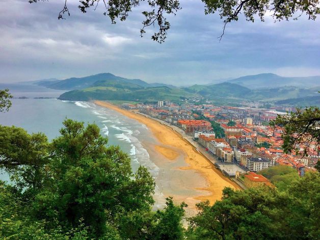 Paisaje de Zarautz