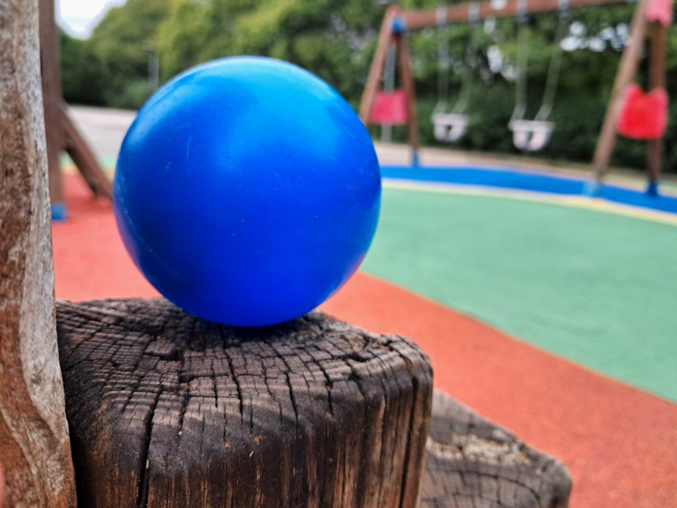Pelota abandonada