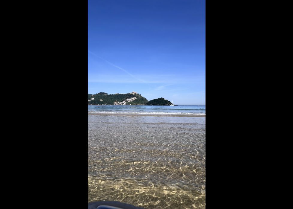 La playa 