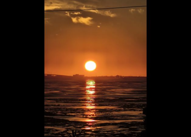 Puesta de sol en Cadiz