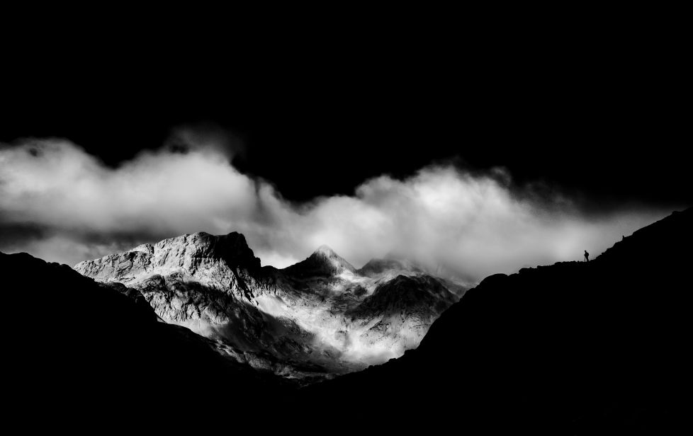 Silueta en Picos de Europa