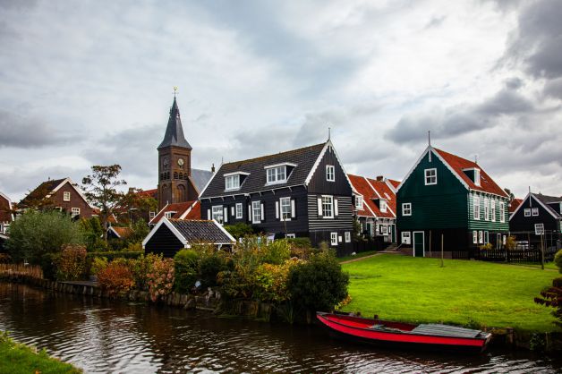 Una pequeña localidad de Amsterdam.