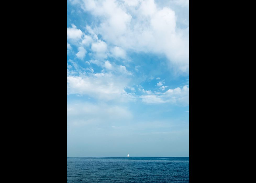velero blanco