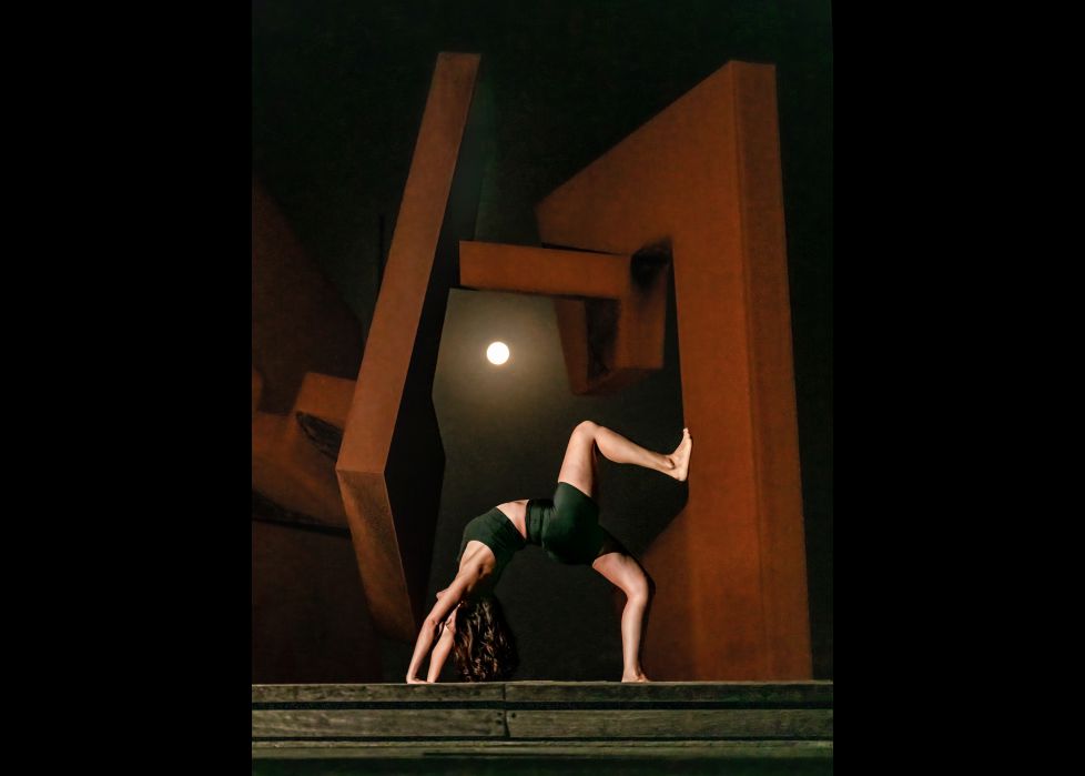 Yoga bajo la luna