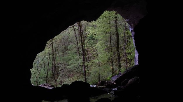Cueva y nacedero del río La Bidouze (Zuberoa)