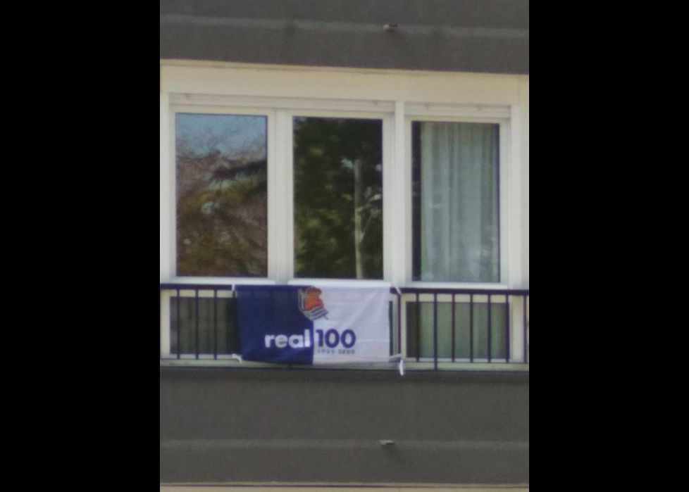 Balcón con mi Bandera