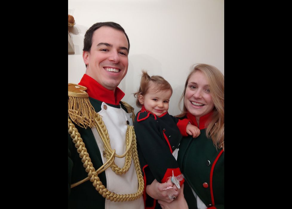 Familia tamborrera de corazon