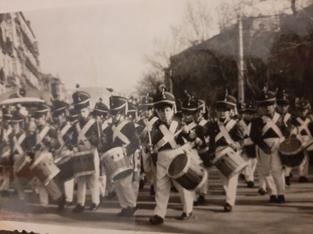 La primera tamborrada familiar