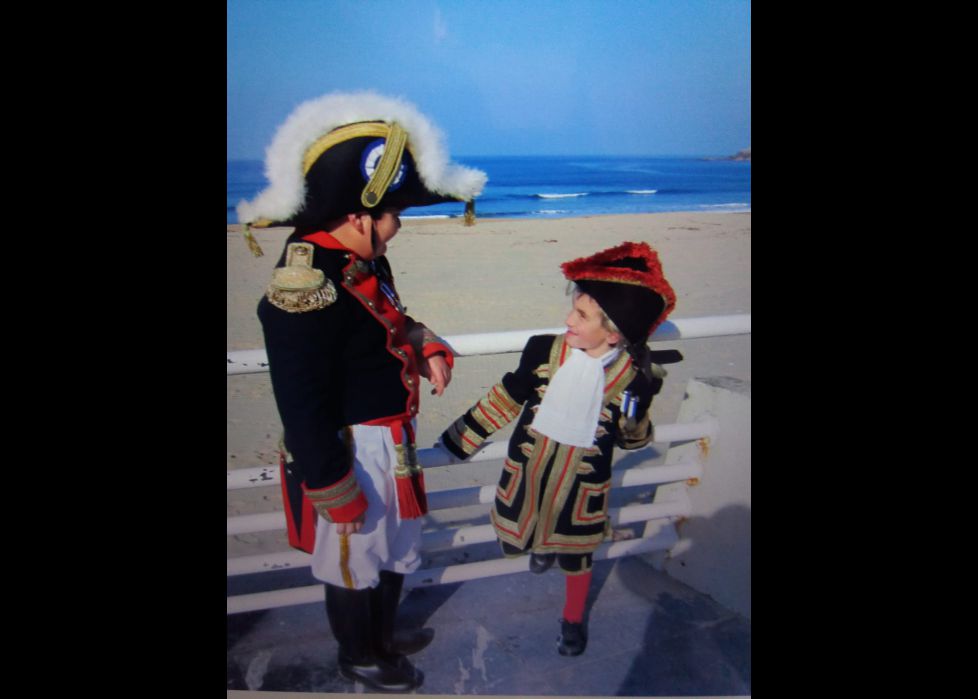 General y palafrenero.