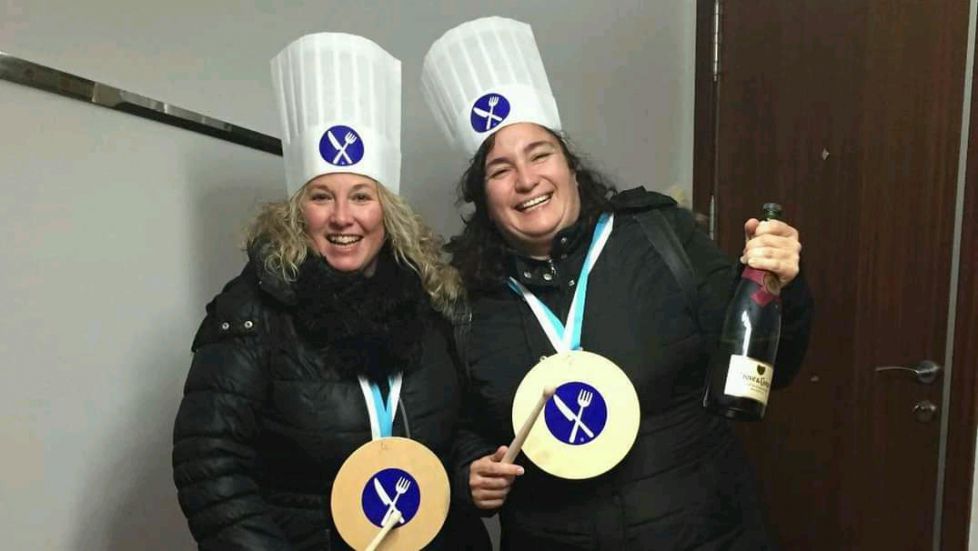 La rubia y la morena siempre!!