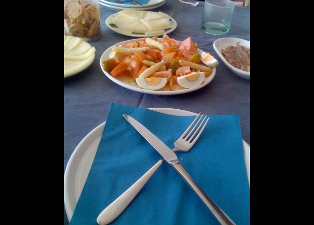 Espíritu donostiarra a la mesa.