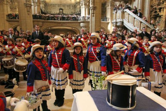 Tamborrada en Santa María